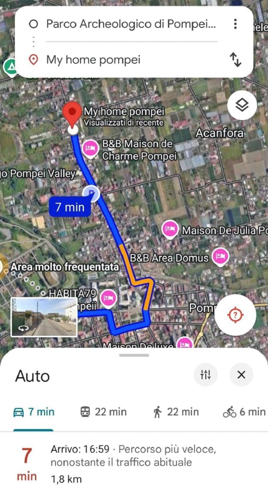 My Home Помпей Екстериор снимка